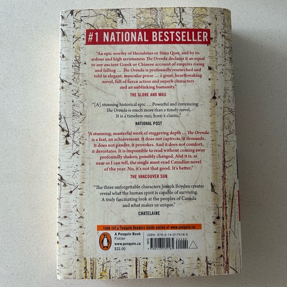 The Orenda by Joseph Boyden - Picture 2 of 2